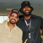 Hollywood actor Will Smith and NBA star LeBron James travelled to Luanda for the inaugural E1 race in the Angolan capital. Photo by BBC
