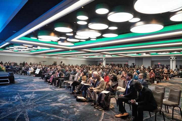 Some of the participants attend the launch of the Accra Reset High Level Panel Report, A Sovereign Future for Health, held on the sidelines of the 81st United Nations General Assembly in New York. Photo: Presidency of Ghana