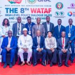 Participants pose for a group photograph during the 8th WATAF High Level Policy Dialogue and 23rd General Assembly in Accra, Ghana, held under the theme “Building Stronger Tax Administrations for Revenue Mobilisation and Sustainable Development.” Photo: Gambia Revenue Authority