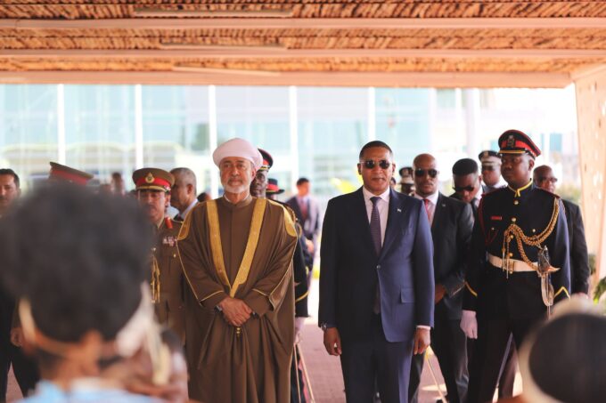 Oman’s Sultan Haitham bin Tarik meets Botswana President Duma Gideon Boko during his two day State Visit to Botswana on September 16, 2026. The leaders held talks on strengthening bilateral cooperation and expanding economic ties. Photo: Ministry of International Relations, Botswana.