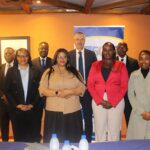 Officials from the European Union, ESAAMLG and Eswatini’s financial sector during the FATF Standards Training Course. Photo: European Union in Eswatini.