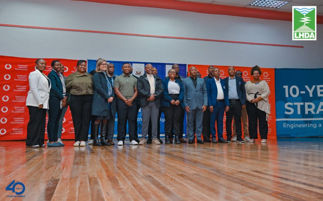 Some of the panelists take part in discussions during the Digital Innovators Summit 2026 at the National University of Lesotho, focusing on artificial intelligence, sustainable energy and Lesotho’s digital future.