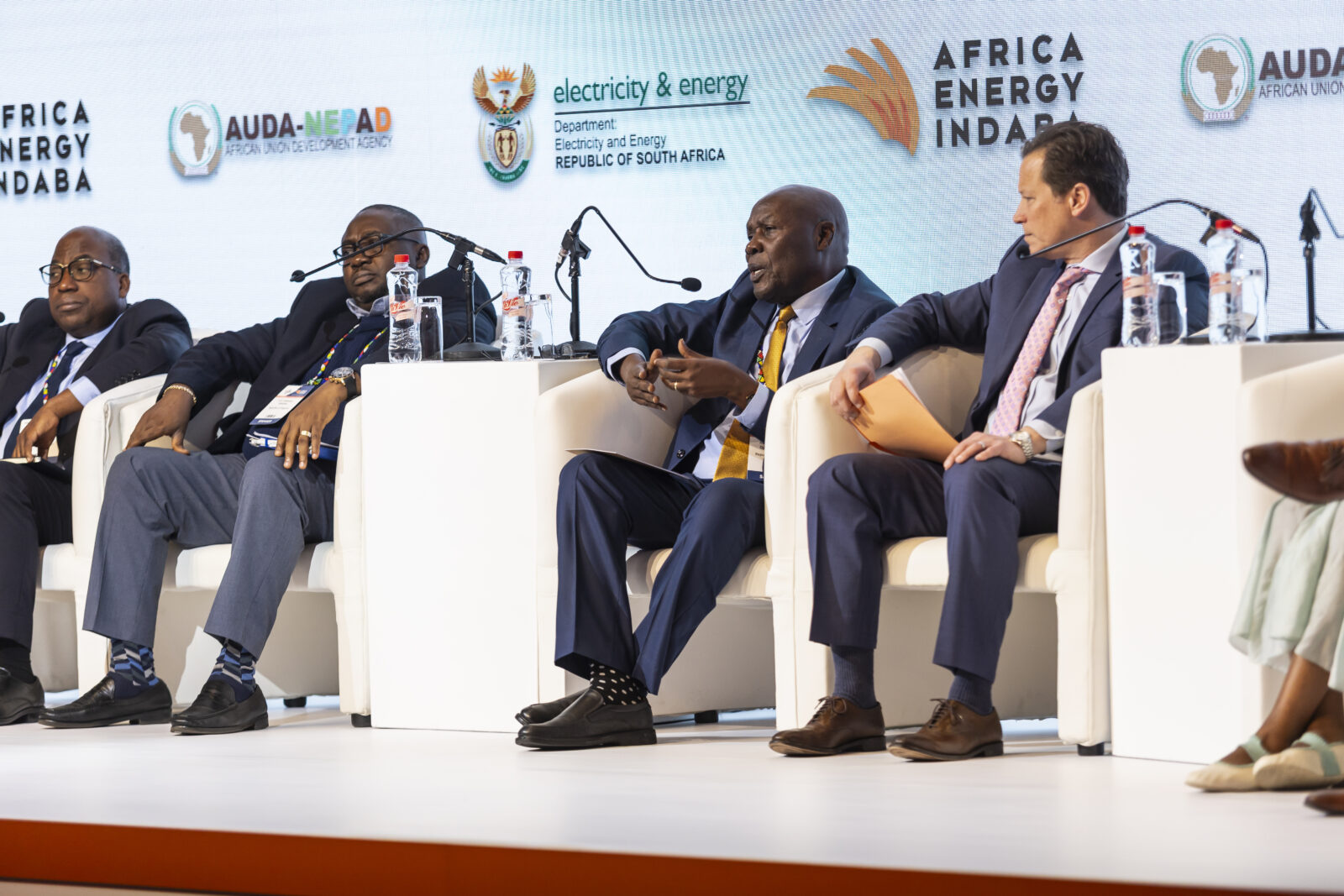 Panelists during a previous edition of the Africa Energy Indaba, where industry leaders, policymakers and energy stakeholders discussed Africa’s energy investment, infrastructure and development opportunities. Photo: Africa Energy Indaba