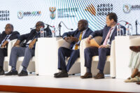 Panelists during a previous edition of the Africa Energy Indaba, where industry leaders, policymakers and energy stakeholders discussed Africa’s energy investment, infrastructure and development opportunities. Photo: Africa Energy Indaba