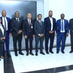 Dr. Ngobani Johnstone Makhubu, Chairperson of the ATAF Council, poses for a group photo with stakeholders during discussions on Ethiopia’s proposed accession to the African Tax Administration Forum (ATAF) in Addis Ababa.