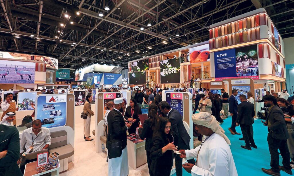 The 33rd edition of the Arabian Travel Market held in Dubai World Trade Centre