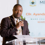Mbabane Mayor Cllr Thulani Mkhonto engaging with stakeholders during the meeting. Photo: Mbabane City Council