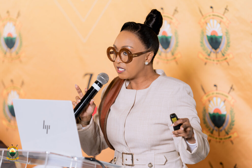 Mbabane City Council Chief Executive Gciniwe Fakudze addressing stakeholders during the engagement. Photo: Mbabane City Council