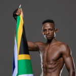South African mixed martial artist Nkosi Ndebele, the PFL Africa Bantamweight Champion, is building his international profile as he competes on the global MMA stage. Photo: PFL