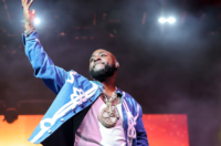 Davido performs at the Gobi Tent during the 2026 Coachella Valley Music and Arts Festival at Empire Polo Club on April 11, 2026, in Indio, California. Amy Sussman/Getty Images for Coachella