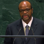 King Mswati III addresses the 81st UN General Assembly in New York. Photo: Screengrab from video