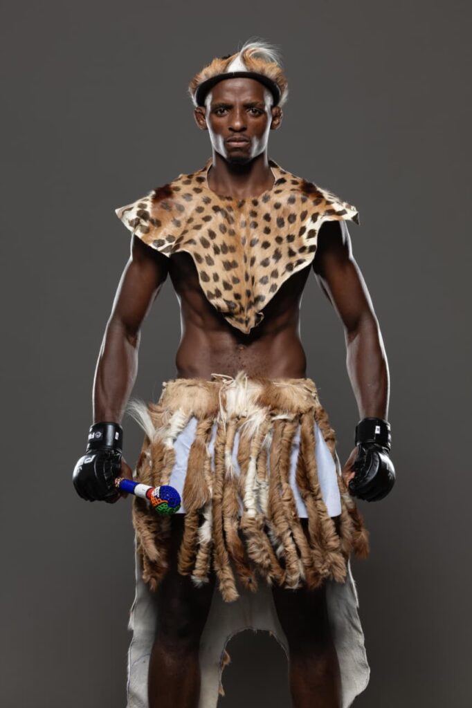 South African mixed martial artist Nkosi Ndebele, the PFL Africa Bantamweight Champion, is building his international profile as he competes on the global MMA stage. Photo: PFL