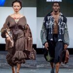 Some of the models showcase African fashion during Africa Fashion Week London (AFWL). Photo: Africa Fashion Week London (AFWL)