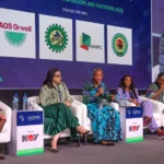 Panelists take part in a discussion during the previous edition of SAIPEC, bringing together industry leaders to examine key issues shaping Africa’s oil and gas sector.