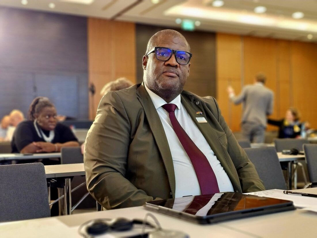 South Africa’s Minister of Land Reform and Rural Development, Mzwanele Nyhontso. Photo: DLRRD