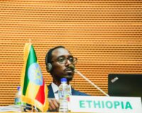 Ethiopian Foreign Minister Gedion Timothewos