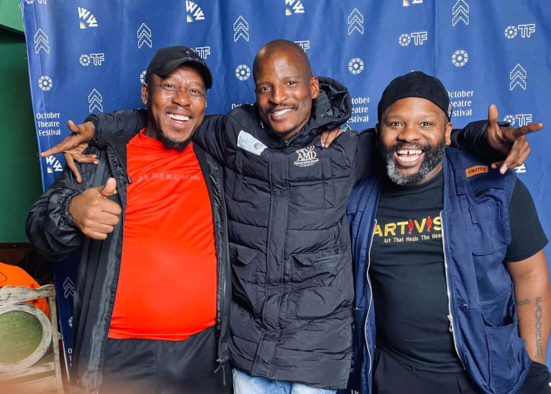 South African Inspiring Artist in eSwatini Hamilton did Acting Workshop Moruti did Directing Workshop Dr Disi Didi Theatre Maker Workshop. Photo by Mandisi Sindo