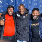 South African Inspiring Artist in eSwatini Hamilton did Acting Workshop Moruti did Directing Workshop Dr Disi Didi Theatre Maker Workshop. Photo by Mandisi Sindo
