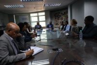 Gavi Senior Country Manager Ms. Jonna meets with WHO Representative Dr Innocent Nuwagira and UNICEF representatives during a debriefing session following a two week mission to assess Lesotho’s immunisation programme and support preparations for the country’s Gavi 6.0 application.