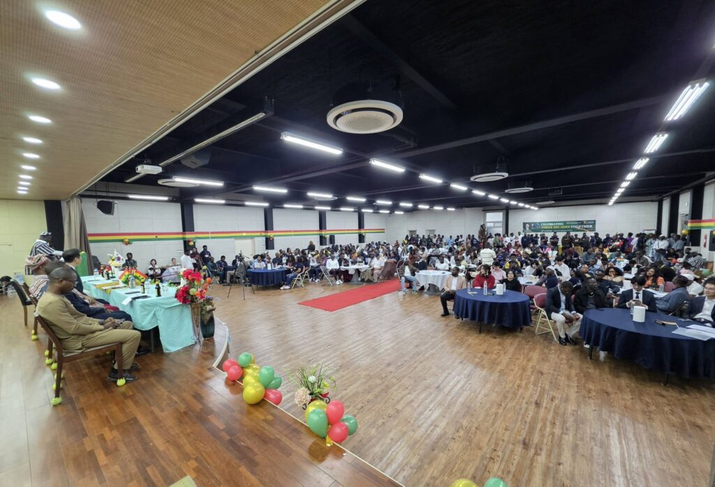 Guests attend the 30th anniversary celebration of the Ghanaian Community in Korea (GHANASKO). Photo: Kojo Choi/Facebook