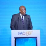 King Letsie III, FAO Special Ambassador for Nutrition, delivers the keynote address at the opening of the sixth World Food Forum in Rome, Italy, on 12 October 2026, warning of El Niño’s threat to food security in Southern Africa.