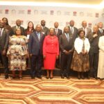 Officials from Namibia and Angola during the inaugural Angola Namibia Bi National Commission in Luanda on 18 October 2026.