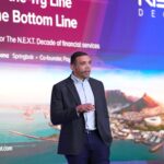 Springbok legend and Paymenow co-founder Bryan Habana addresses delegates at the BPC Client Conference at the Westin Hotel in Cape Town on Wednesday, 21 October 2026. (Photo: Johann Botha)