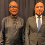 South Africa’s Trade Minister Parks Tau meets Hyundai Motor Company Middle East and Africa leadership in Alamein, Egypt. Photo by X/@TauParks