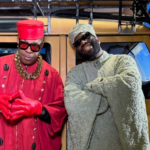 Tobe Nwigwe and Busta Rhymes collaborate on CHINEKE, the opening track of Nwigwe’s album The Bridge, blending African cultural influences with American hip hop.