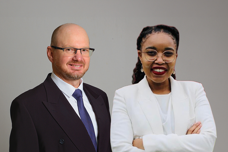 Prof WP Wahl and Zoleka Dikana received Fulbright South African Researcher Scholarships.