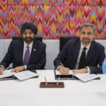 Bangkok, 13 October, 2026. IFAD President Dr. Alvaro Lario meets with World Bank Group (WBG) President Ajay Banga to sign the new IFAD-WBG Co-Financing Agreement. Adam Birkan/IFAD